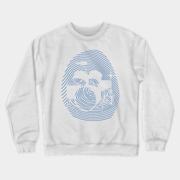 drummer playing the drums is my dna Crewneck Sweatshirt by HBfunshirts